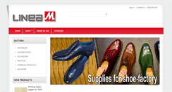 Desktop Screenshot of linea-emme.com